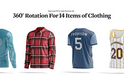 Apparel Animated Mockups Bundle, an Apparel Mockup by rebrandy (Thumbnail 3 of 14)