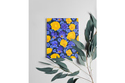 Pattern Pansies and Buttercups, a Pattern Graphic by MarynaPetrovska (Thumbnail 10 of 10)