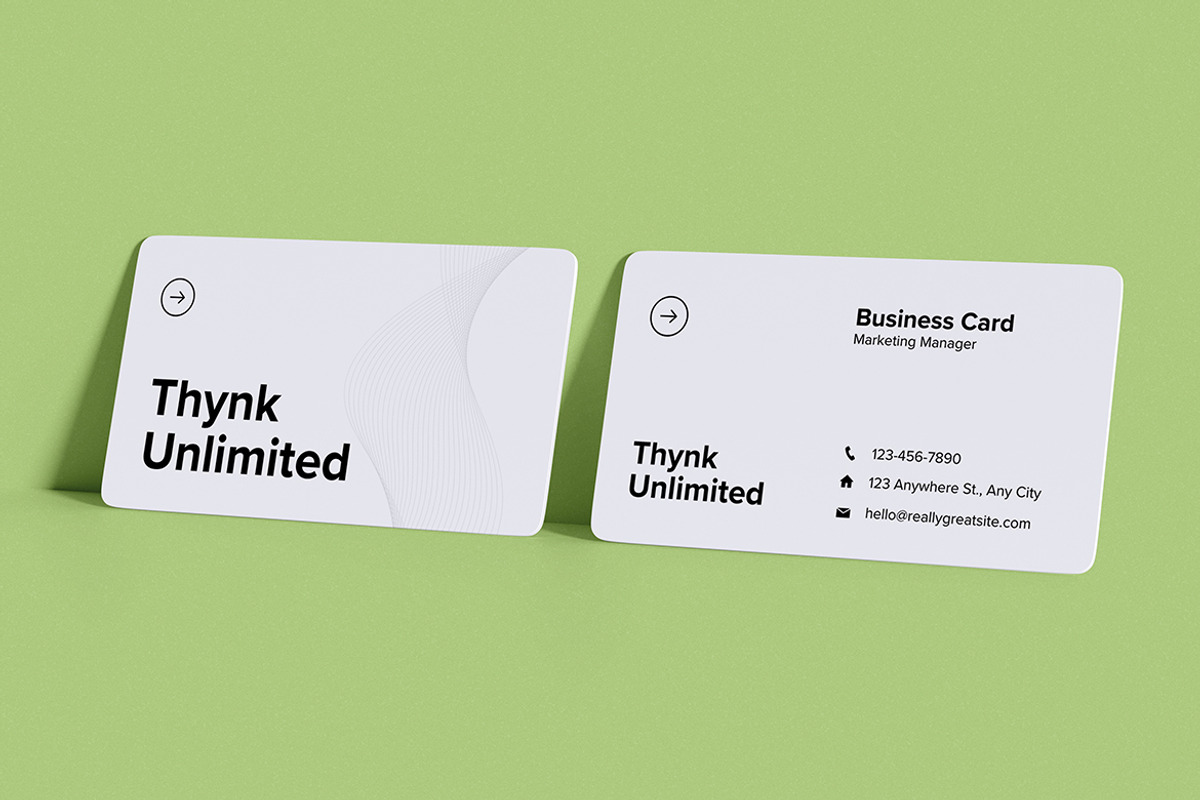 Business Card Mockup, an Advertising Mockup by HanaSaka_Studio (Photo 2 of 5)