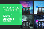 Weather Sky Replacement BUNDLE, a Preset Add-On by Pix Cafe (Thumbnail 2 of 11)