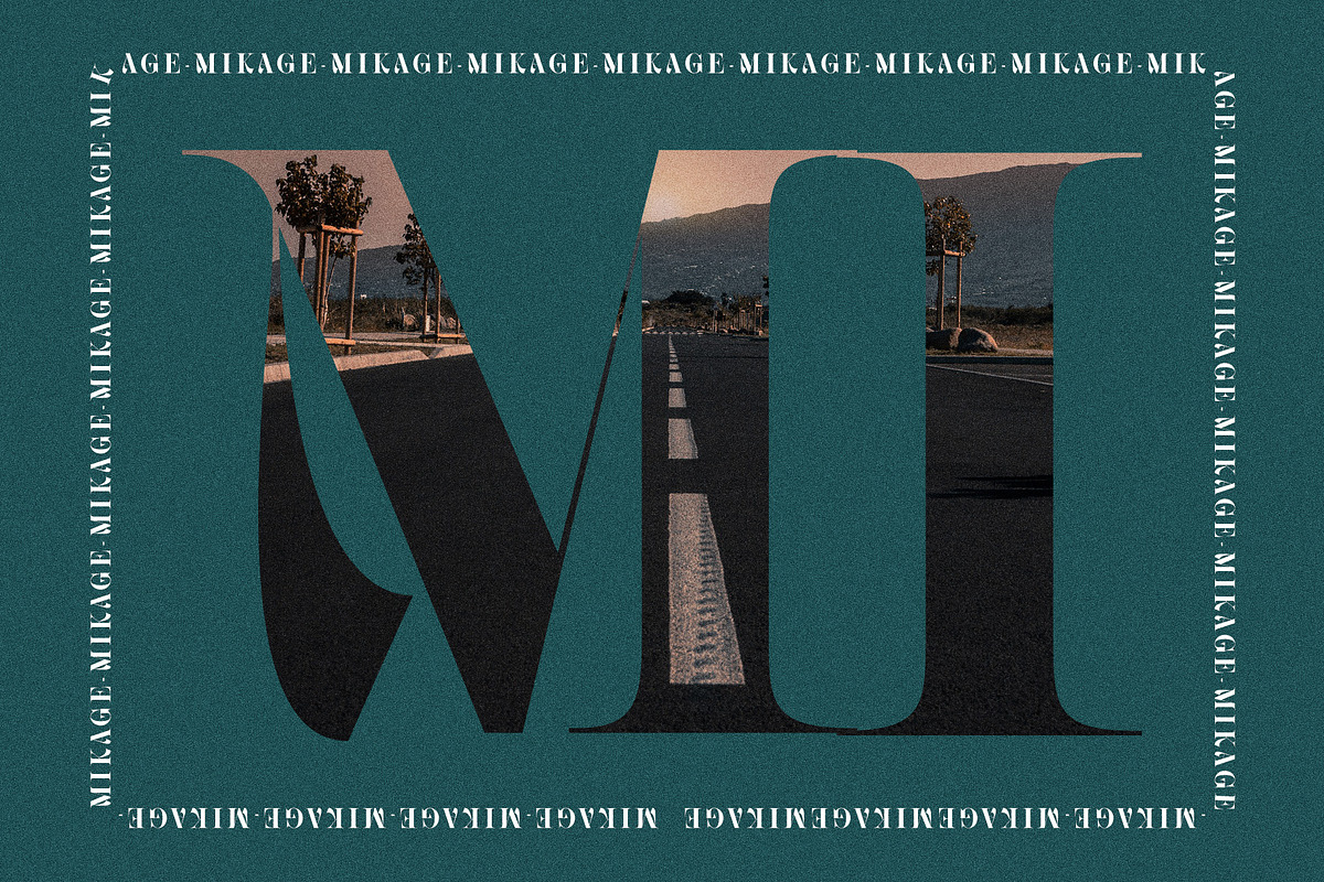 Mikage Elegant Serif Font Typeface, a Serif Font by Graphicxell (Photo 4 of 10)