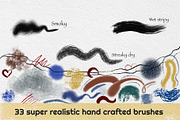 Realistic Dry Media Procreate Brush, a Brush Add-On by HabitusDesigns (Thumbnail 8 of 8)