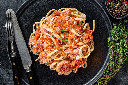 Trendy Feta pasta with Oven baked, a Food & Drink Photo by composter-box@mail.ru