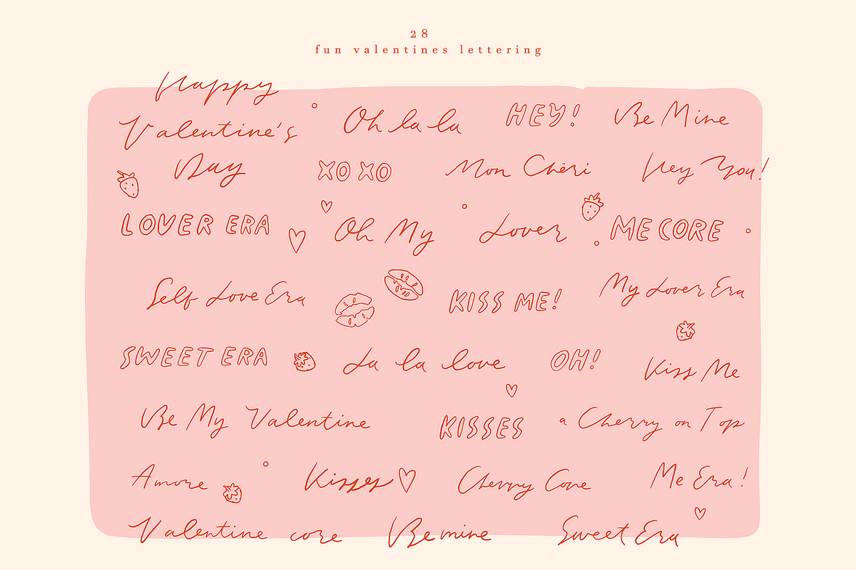 Romantic coquette bundle - 4 in 1, an Object Graphic by Cute Atelier (Photo 11 of 29)