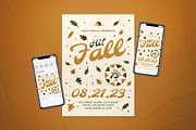 Fall Flyer Set, a Flyer Template by The Good Store (Thumbnail 1 of 2)