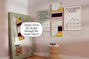 Wall Art Gallery Mockups PIXIE, a Household Mockup by Bonumo (Thumbnail 13 of 14)