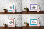 Rustic Picture Frame Mockup Bundle, a Product Mockup by wings of design (Thumbnail 4 of 9)