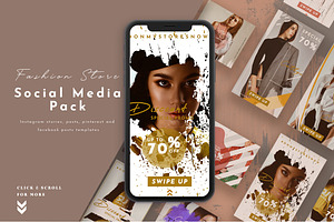 Fashion Store Social Media Pack