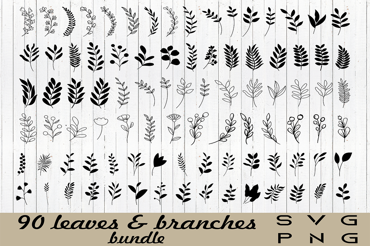 Leaves SVG Bundle