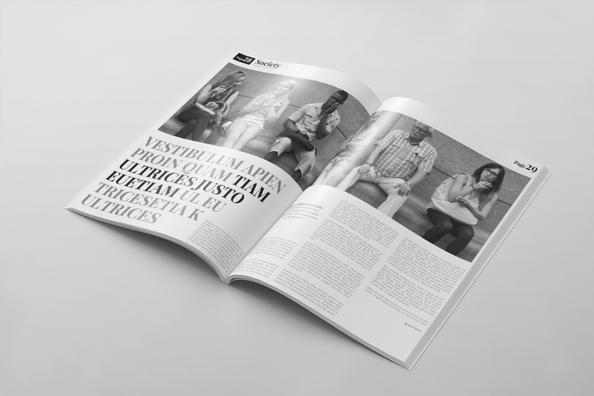 Magazine Template 45, a Magazine Template by pmvch (Photo 15 of 15)