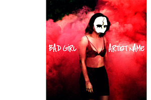 Song Album Cover Template Bad #015