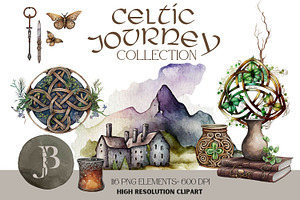 Celtic Journey Clipart Collection