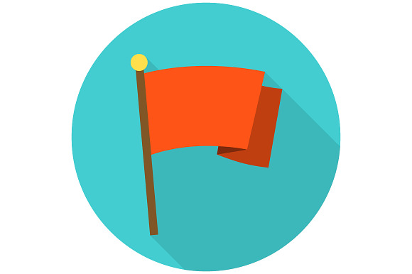 Flag Flat Icon