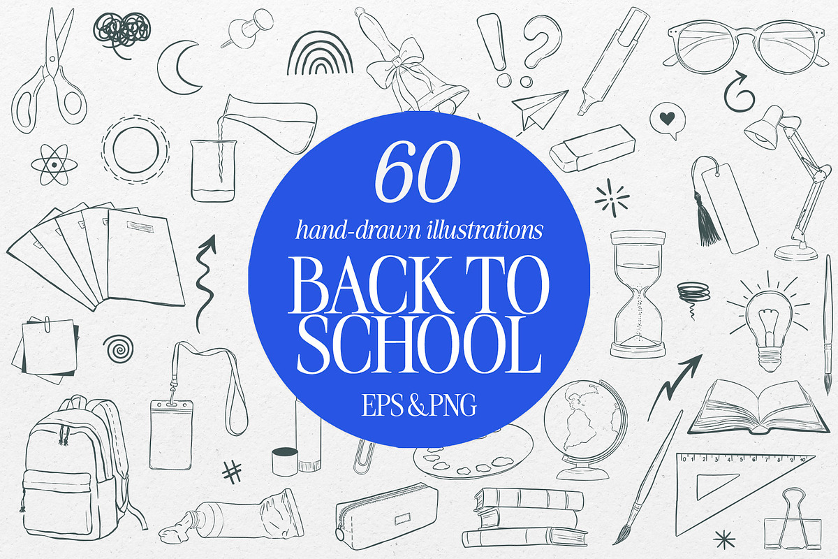 Back to School Illustration, an Object Graphic by Deveze Art & Co (Photo 1 of 7)