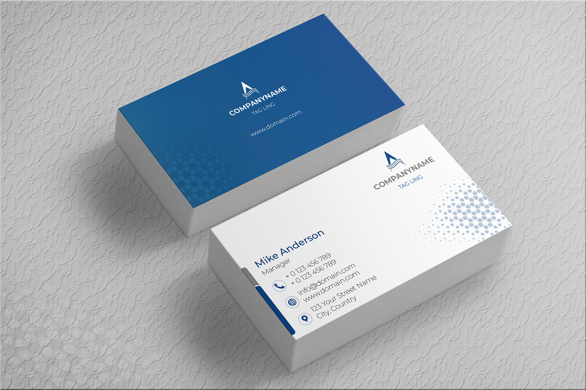 Modern Business Card, a Business Card Template by designSultan (Photo 6 of 6)