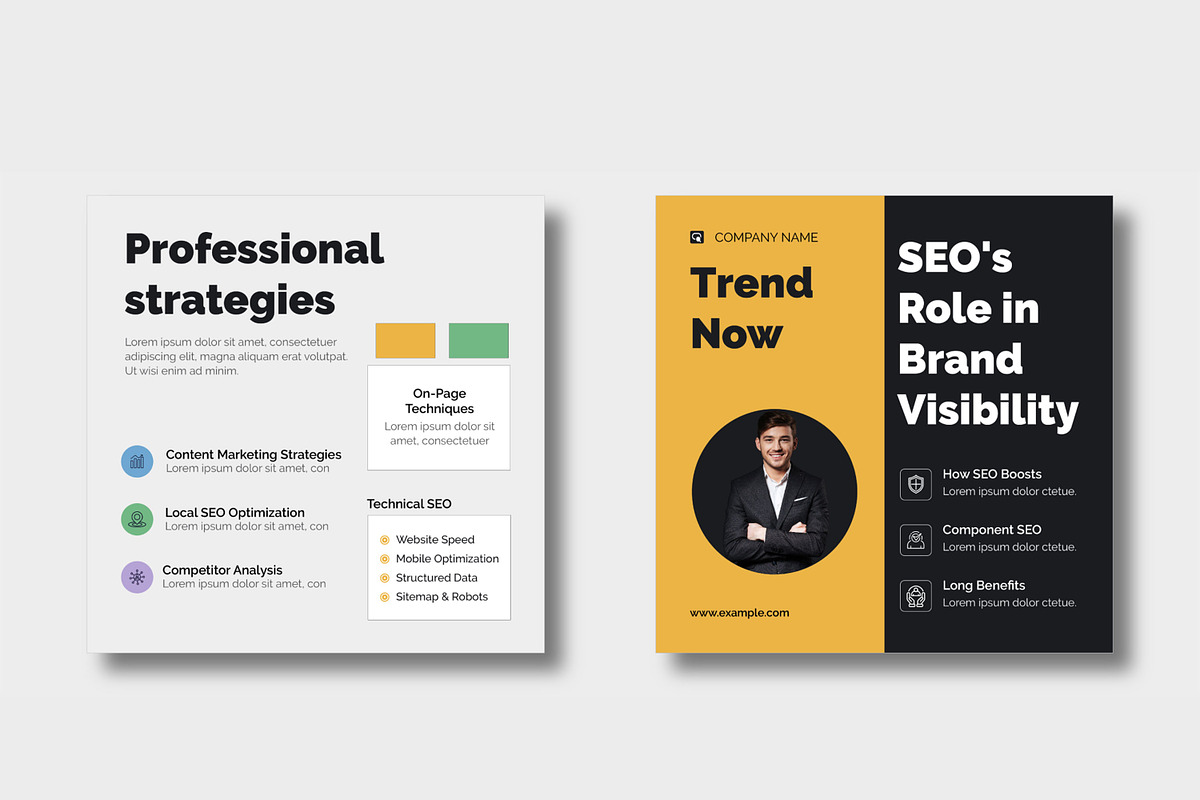 Social Media Marketing Post, a Social Media Template by MightyDesign (Photo 5 of 9)