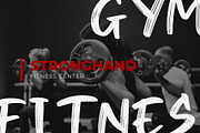 Driver Power Brush Grunge Font, a Sans Serif Font by Giant Design (Thumbnail 7 of 10)