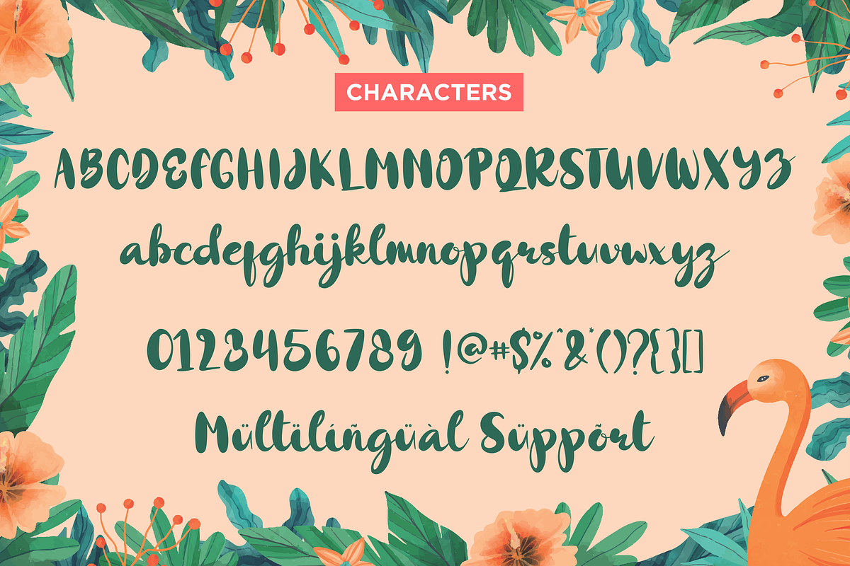 Golden Rainbow, a Script Font by Essentials Studio (Photo 8 of 9)