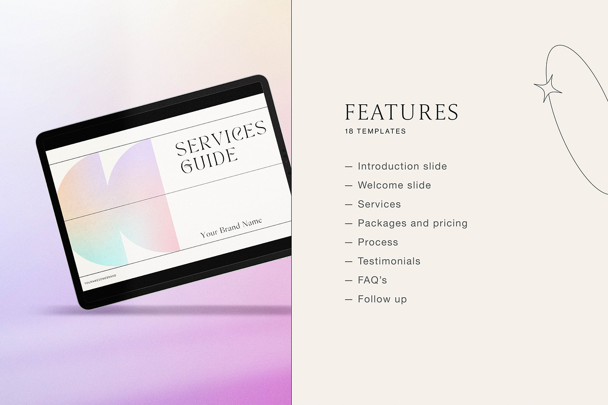 Holistic Services & Pricing Guide, a Presentation Template by Cuoco (Photo 2 of 12)