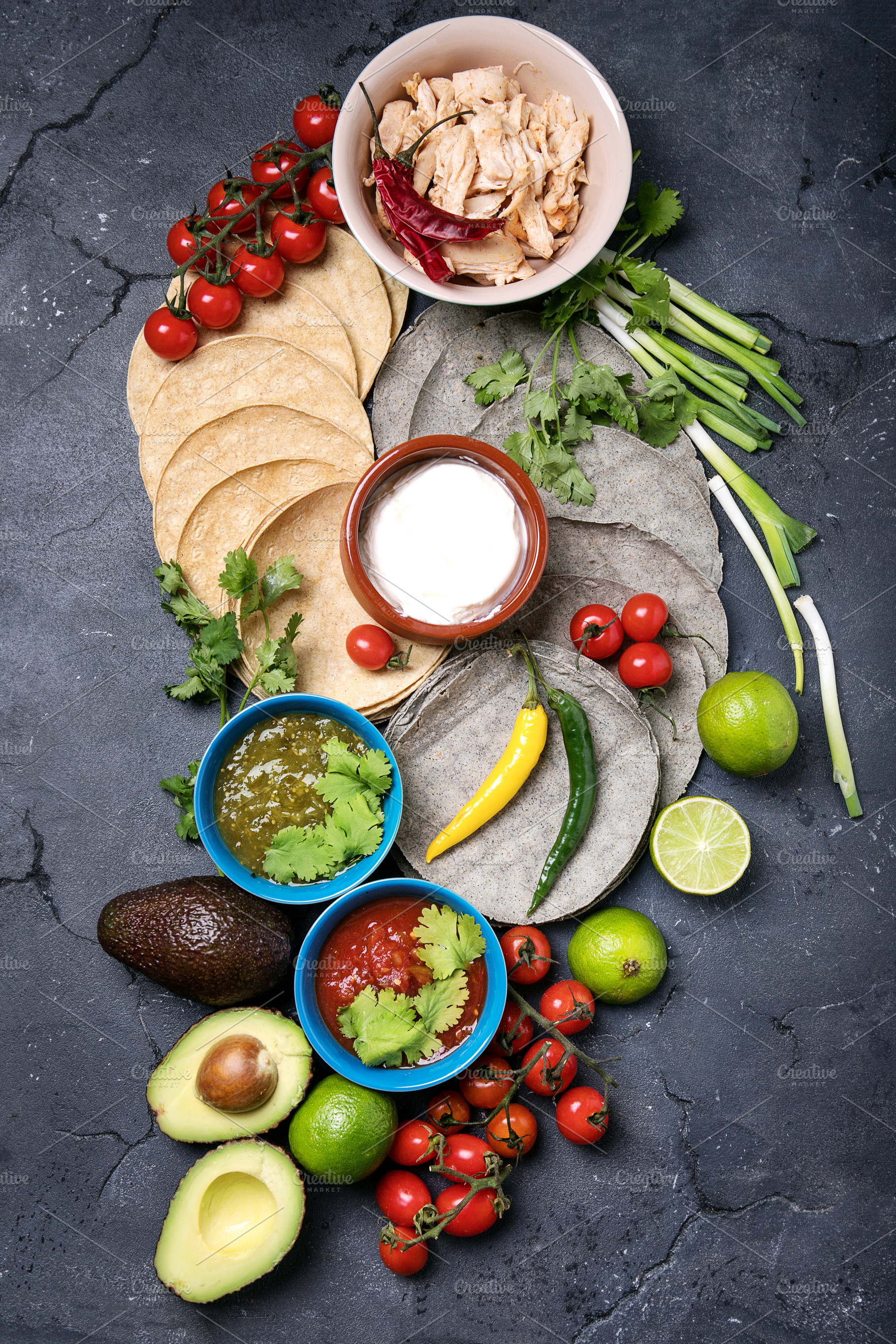 Home made tortillas stock photo containing mexican and food, a Food & Drink Photo by RomanDebree