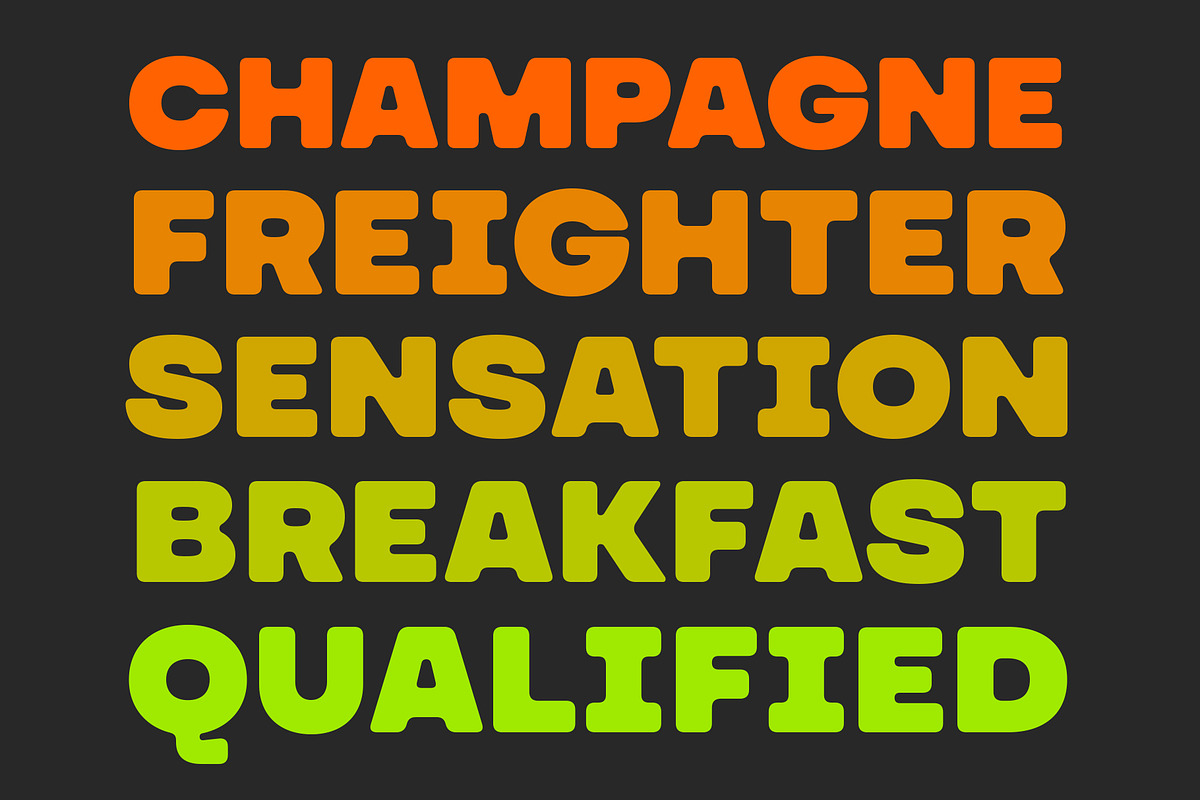 YNF Toyka | Display sans serif, a Sans Serif Font by YNF (Photo 6 of 15)