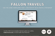 Travel Blogger Pinterest Bundle, a Social Media Template by Fallon Gerst (Thumbnail 6 of 10)