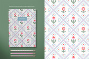 Cross-Stitch Florals: Spring Pattern, a Pattern Graphic by Essentially Nomadic (Thumbnail 10 of 12)
