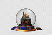 Islamic 3D Mosque Mockup, an Object Graphic by Modaldesain (Thumbnail 2 of 3)