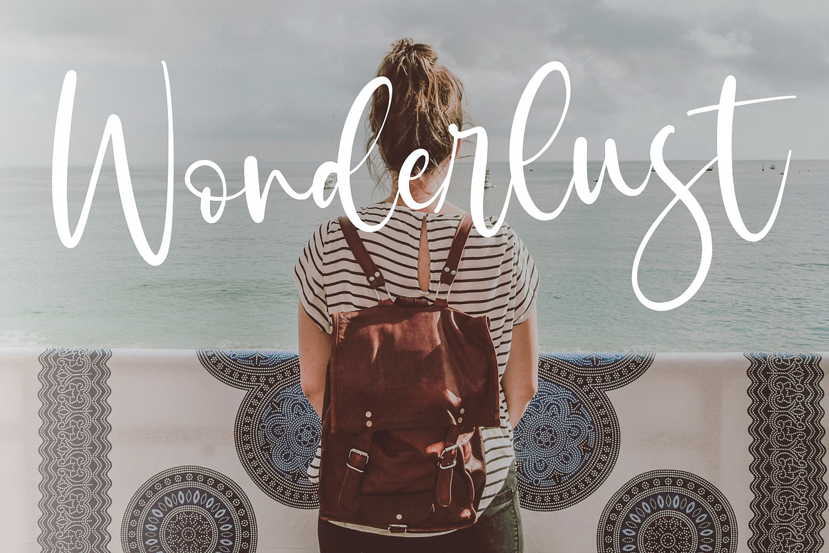 Wicked Dream - Script Font, a Script Font by Letterative Studio (Photo 3 of 6)