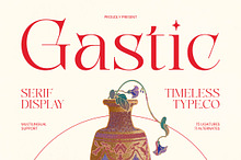 Gastic Modern Editorial Serif