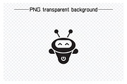 Funny Robot Avatars Set, a Solid Icon by Designfour (Thumbnail 2 of 7)