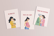 Mother’s Day Card Set, a Card Template by Chist Design (Thumbnail 2 of 3)