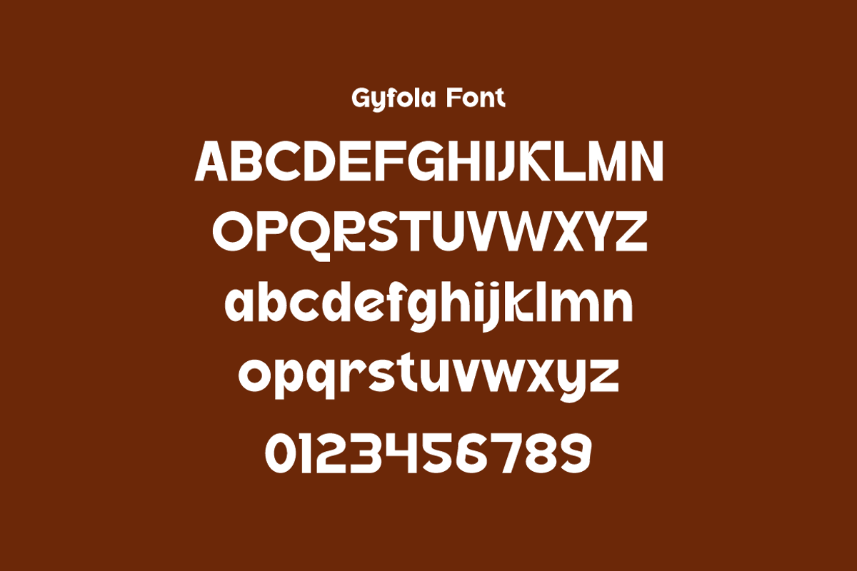 Gyfola - Cute & Funny Font, a Sans Serif Font by Iqsiart Studio (Photo 10 of 12)