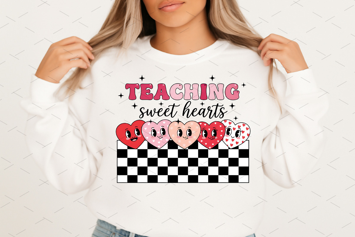 Teaching Sweethearts png,Valentine's, an Illustration by Libby Wishes (Photo 3 of 7)