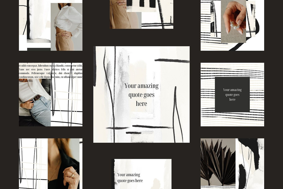 Modern Abstract Canva Instagram preview 8