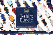 T-SHIRTS BUNDLE 20xMock-ups + DEMO, a Books & Magazine Mockup by Apparel_Mockups (Thumbnail 1 of 28)