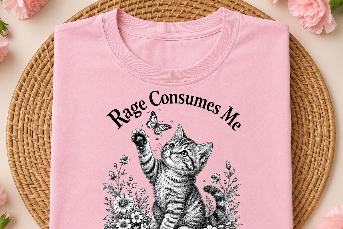 Rage Consumes Me PNG, a Seasonal Illustration by DreamCafeArt (Photo 2 of 6)