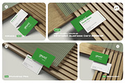 Minimalist Business Card Mockup, an Advertising Mockup by My Code Std (Thumbnail 1 of 6)