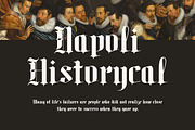 Monarch Shadow Blackletter Font, a Blackletter Font by UICreative (Thumbnail 10 of 13)