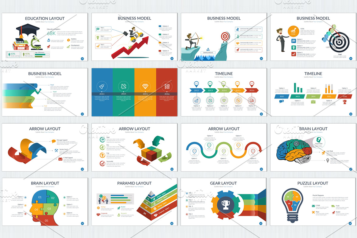 Mangalo Powerpoint Template, a Presentation Template by UniqueStudio (Photo 6 of 8)
