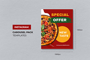 Red Food Offer Instagram Carousel, a Social Media Template by UICreative (Thumbnail 4 of 4)