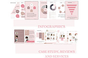 Blush Pink ebook template, workbook, a Books & Magazine Mockup by Millennials Marketing (Thumbnail 6 of 9)