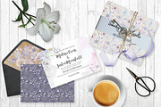 Smoky Grey Florals Watercolor Design, a Work Illustration by fashionaddict (Thumbnail 5 of 10)