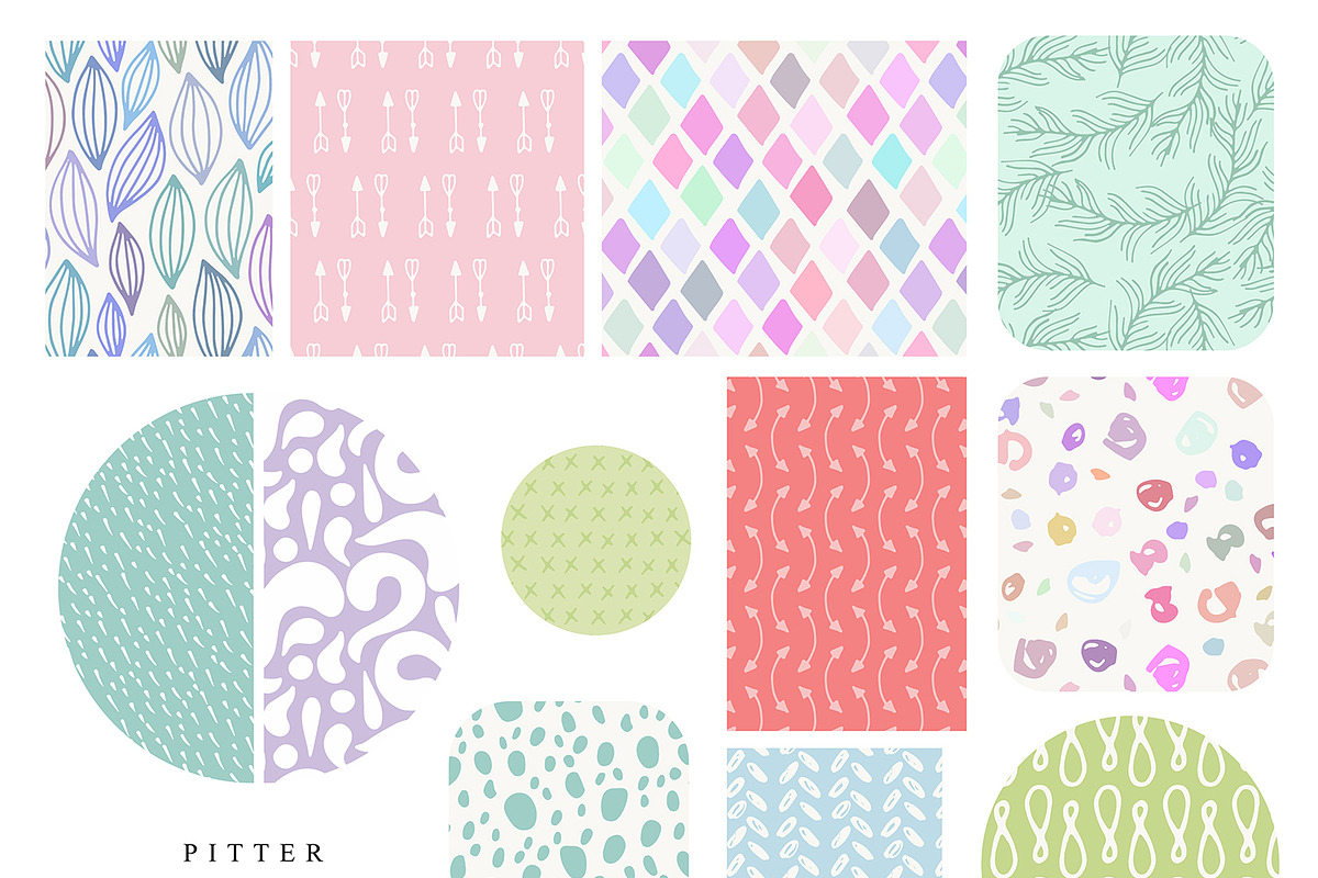 1805 Patterns Bundle, a Pattern Graphic by Julia Dreams (Photo 12 of 25)