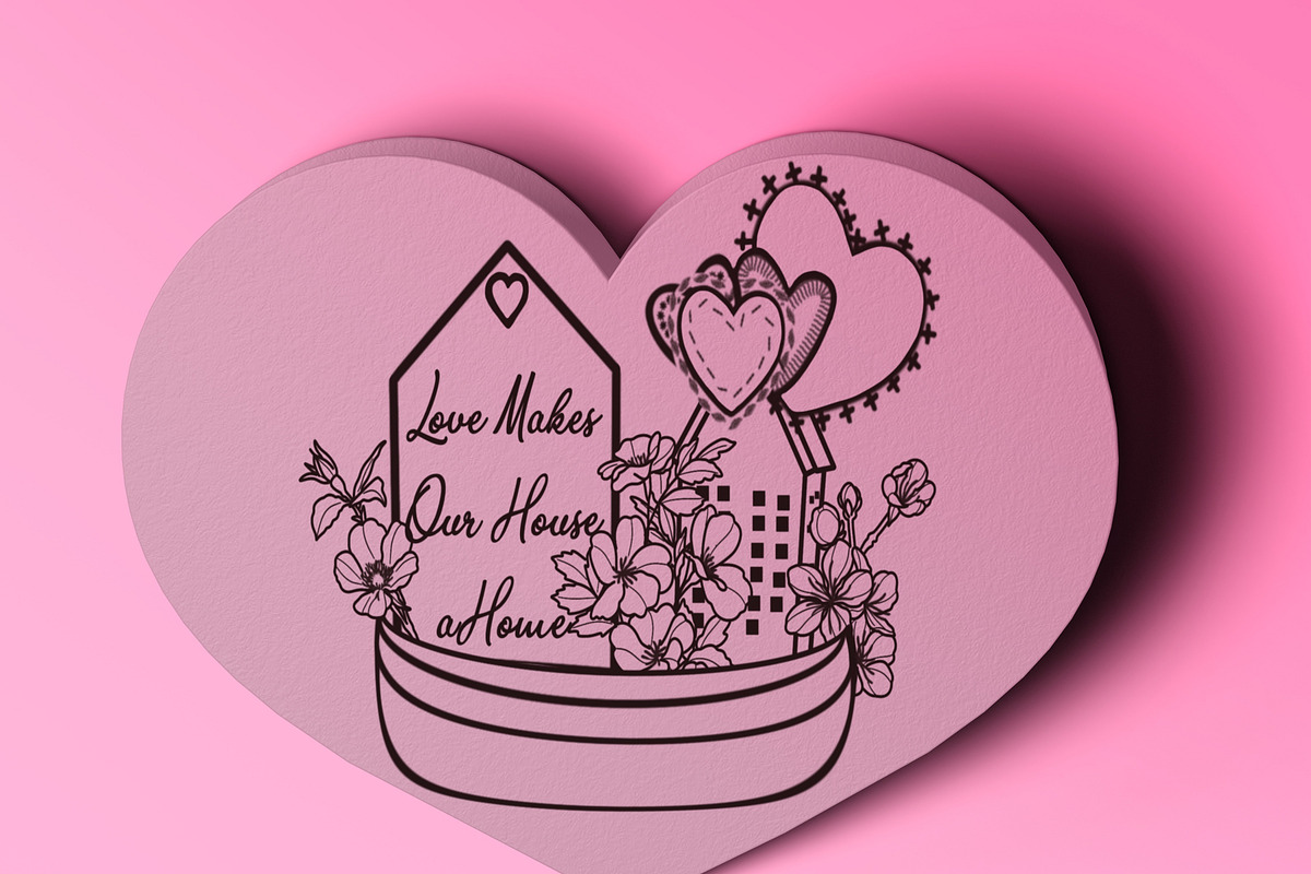 Valentine's Day Digital Stamp, a Graphic by Favorites_Art (Photo 9 of 11)