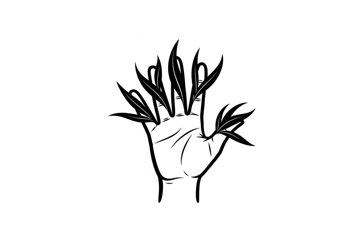 Hand Plant Growth Bundle, an Illustration by yasushie (Photo 5 of 31)