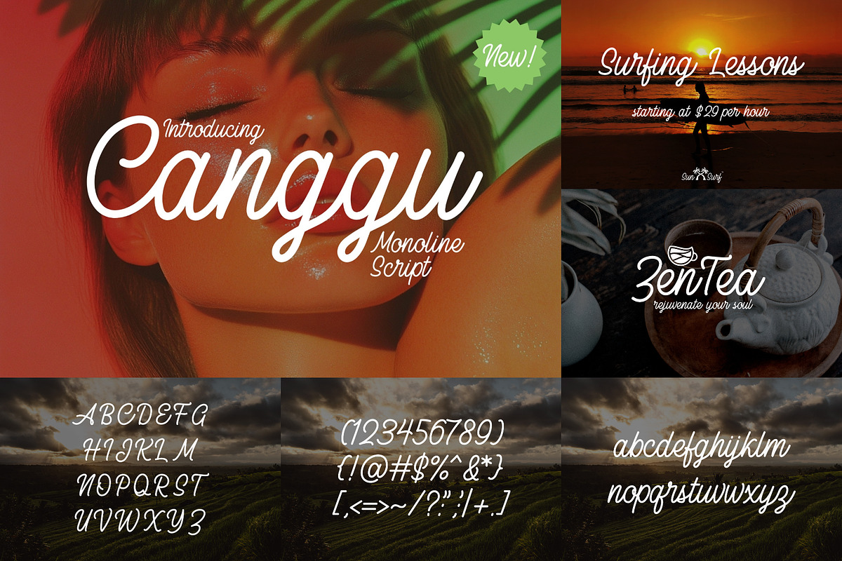 Hawaii Font Bundle - 71 Fonts!, a Serif Font by HipFonts (Photo 12 of 19)