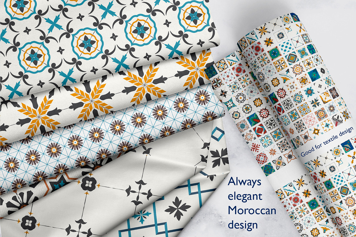 Moroccan Collection of 100 tiles, a Pattern Graphic by DeMih (Photo 6 of 6)