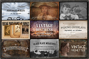 Vintage Textures Bundle, a Texture Graphic by Blue Line Design (Thumbnail 1 of 10)