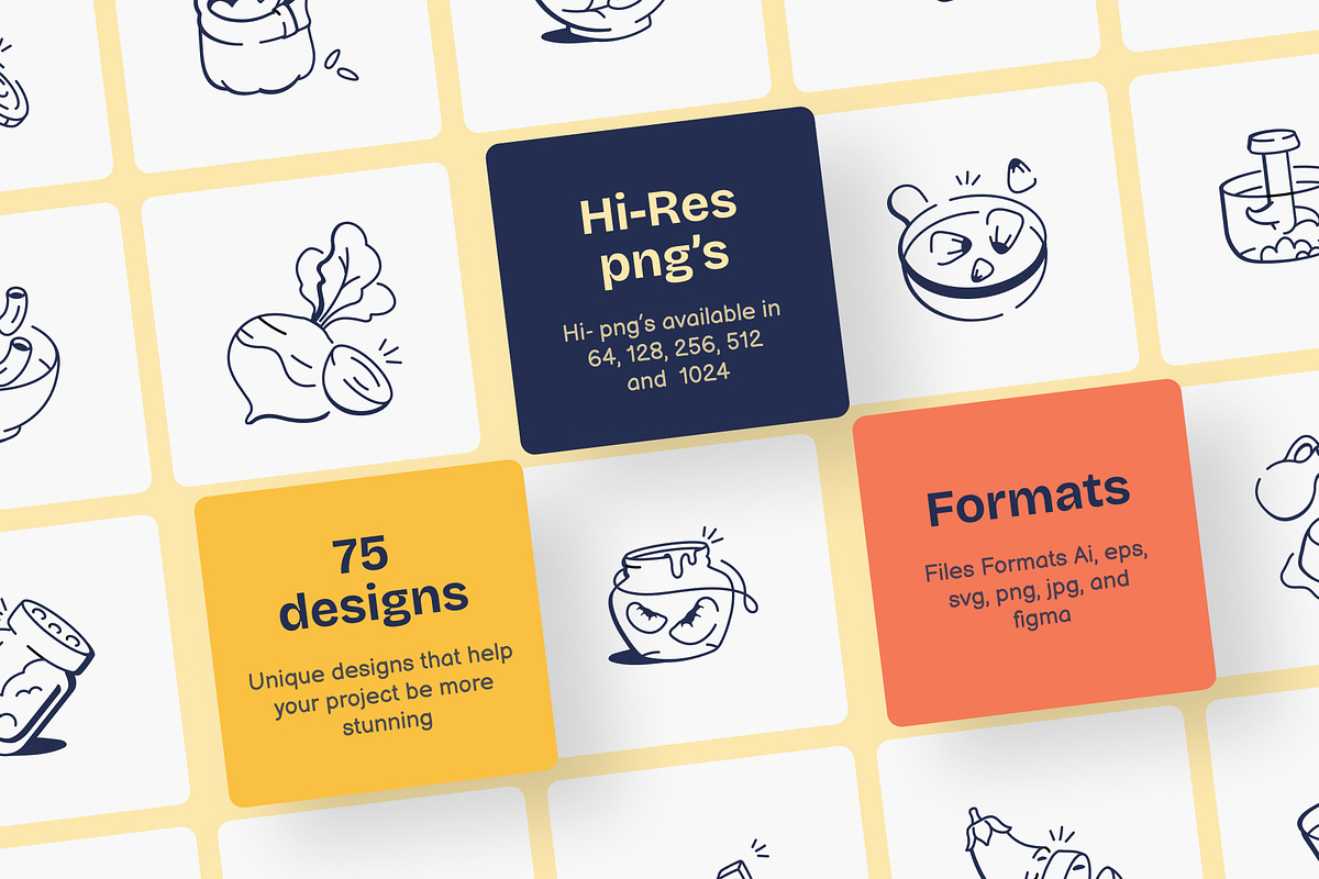 Ingredient Icons, an Outline Icon by Vectors Market (Photo 5 of 8)